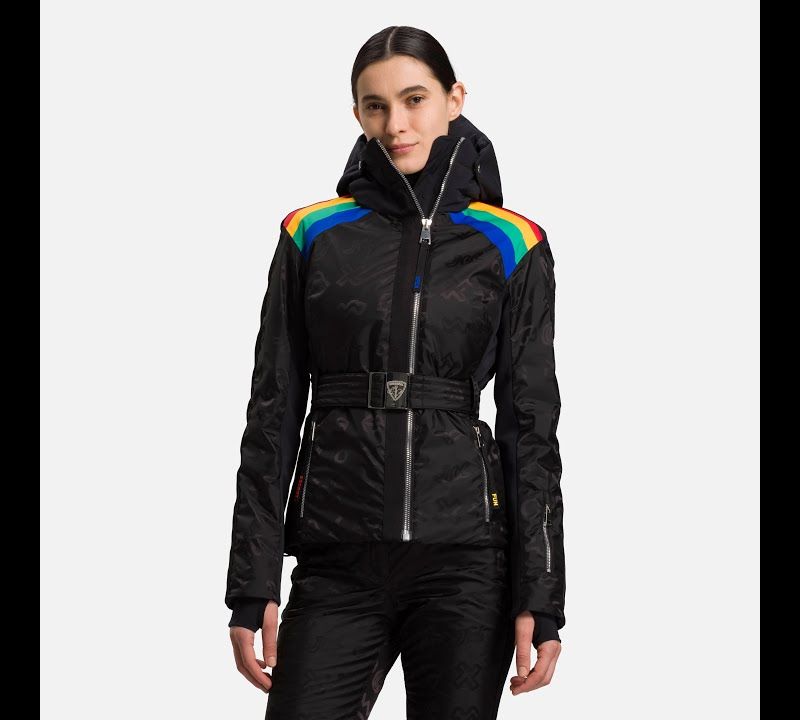 Női sí kabát Rossignol W Rainbow black 16
