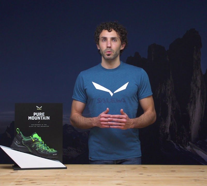 Salewa Wildfire Edge GTX férfi trekking csizma tengerészkék 61375 16