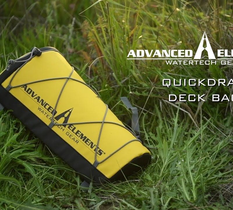 Advanced Elements QuickDraw fedélzeti táska kajak sárga AE3501 8