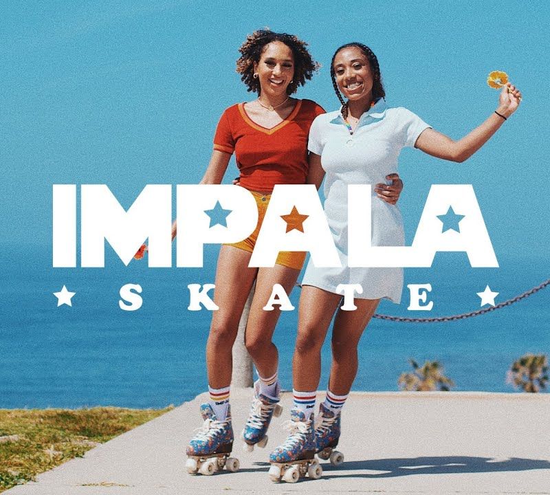 Női korcsolya IMPALA Quad Skate kék IMPROLLER1 9