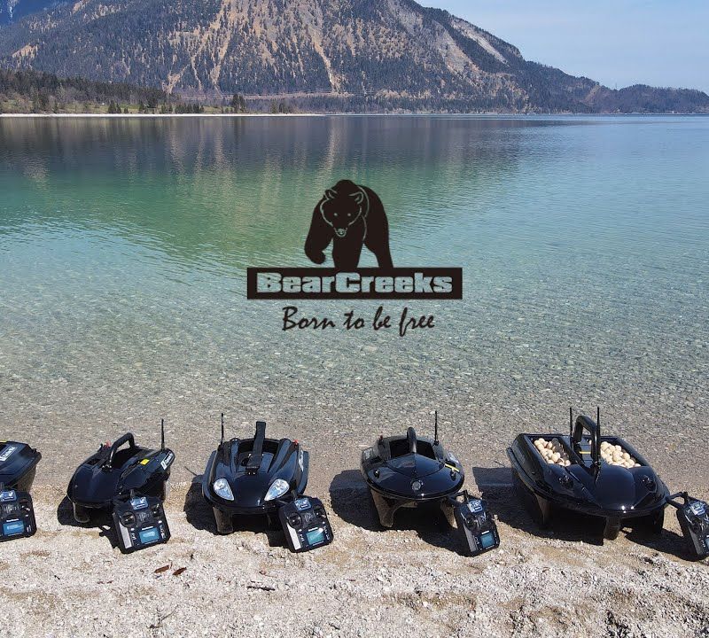 Bearcreeks iCatcher Mini Lithium verzió 5.8GHz csali csónak fekete BC.V6.LITH 8