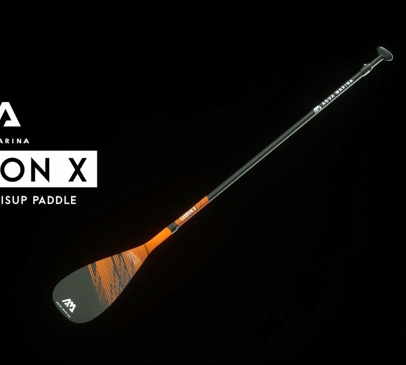 Aqua Marina SUP evező CARBON X fekete-narancs B0303016 8