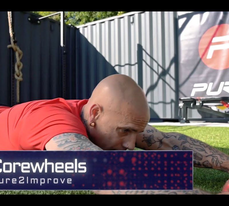 Pure2Improve Core edzőkerekek piros P2I200900 5