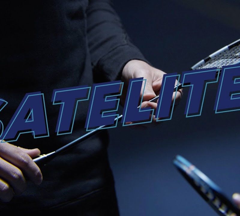 Tollaslabda ütő BABOLAT 22 Satelite Essential Strung FC kék 191342 12