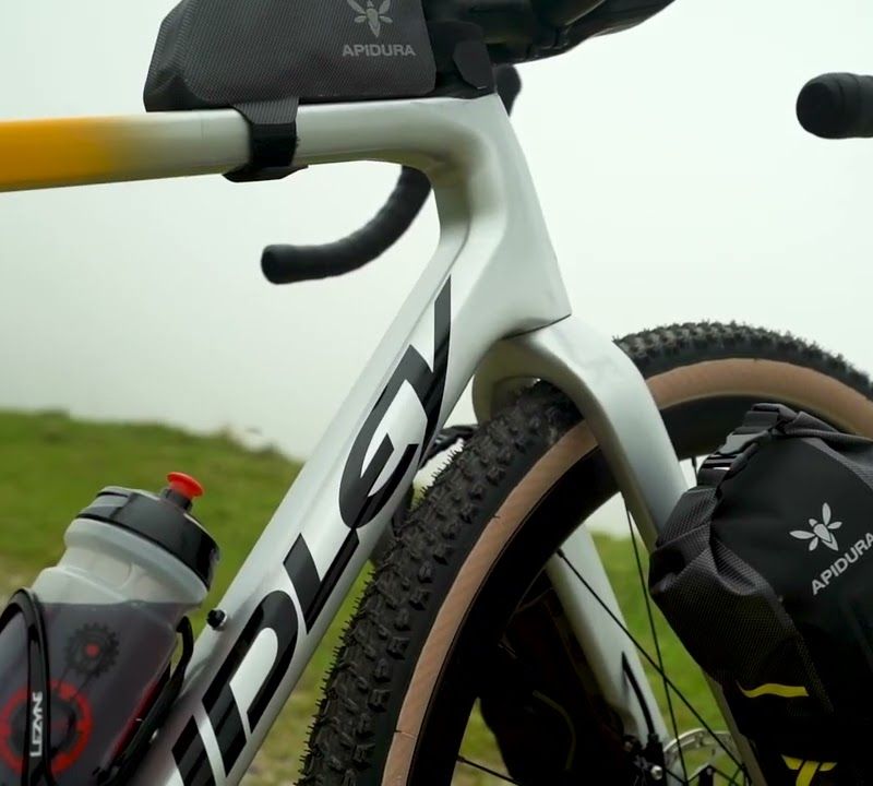 Ridley Kanzo C ADV GRX800 gravel kerékpár tengerészkék és sárga ECB21002121 3