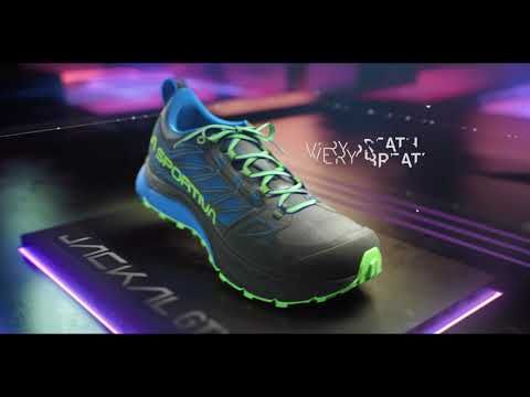 Férfi La Sportiva Jackal GTX téli futócipő fekete/sárga 46J999100 13