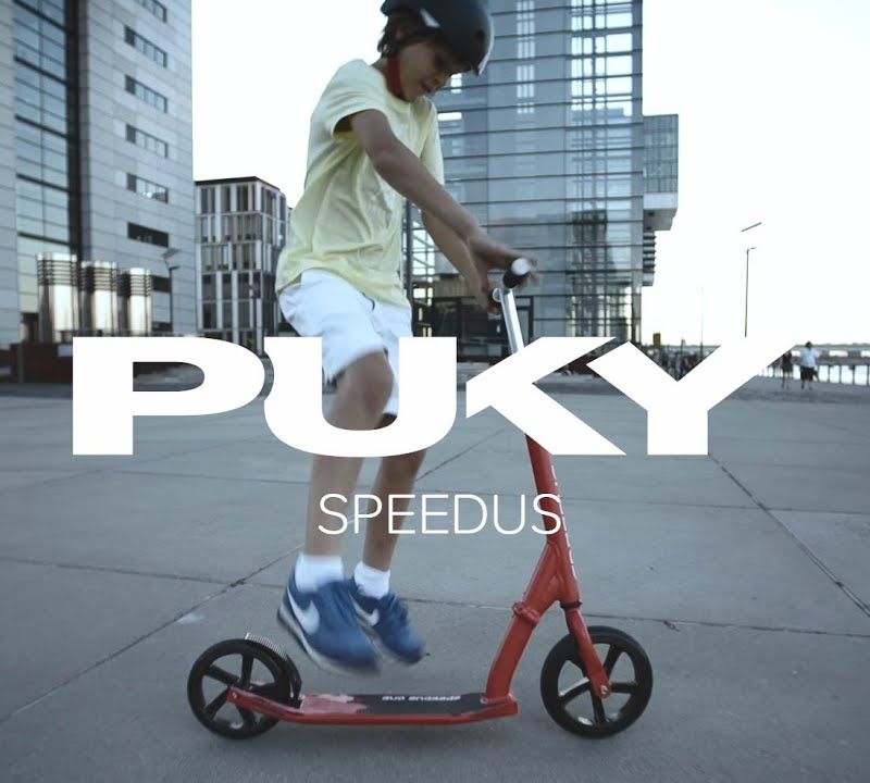 PUKY SpeedUs ONE gyermek robogó piros 5000 15