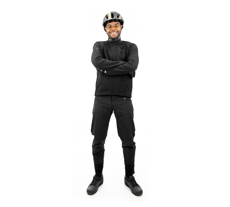 Férfi kerékpáros dzseki Endura Singletrack Softshell black 11