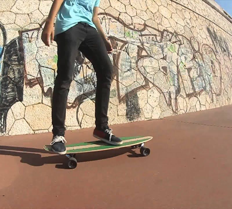Street Surfing Kicktail 36 Rumble Jungle gördeszka fekete 0614007/2 11