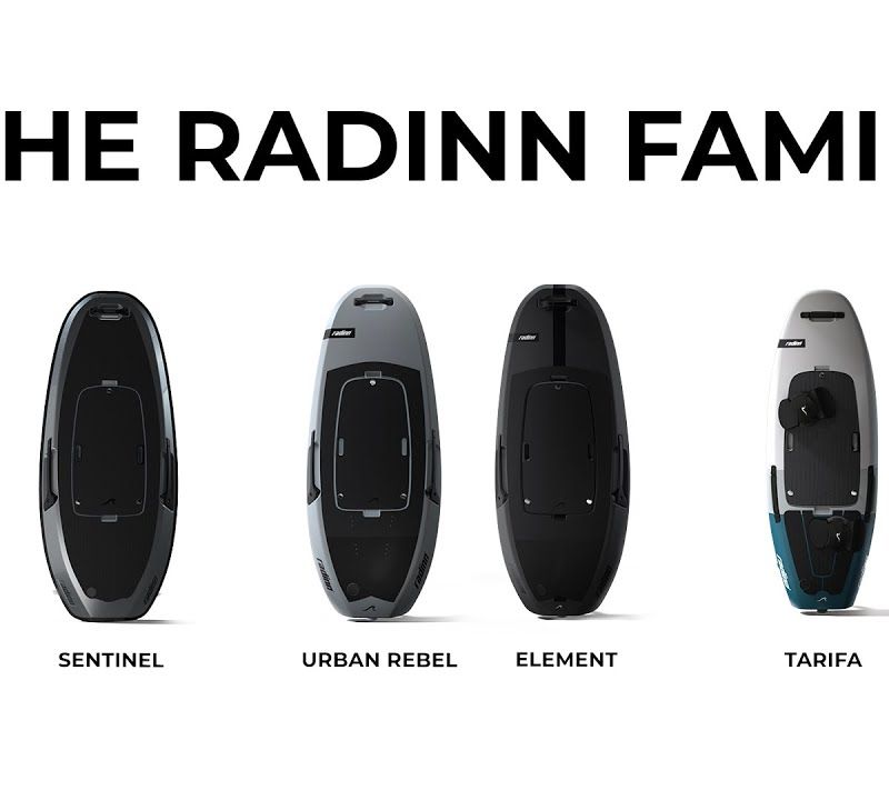 Elektromos deszka Radinn Freeride Element B kit G3 STD + STD batpk fekete 910085AA 17