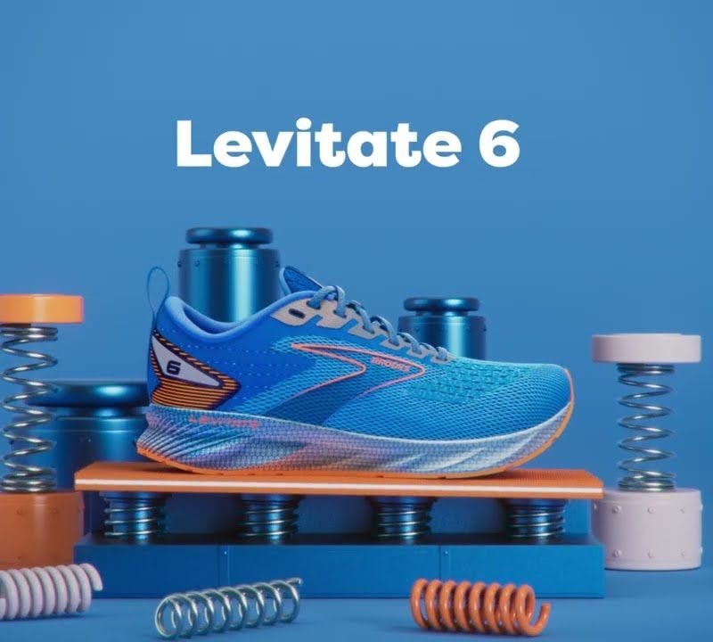 Brooks Levitate 6 férfi futócipő szürke 1103951D312 18