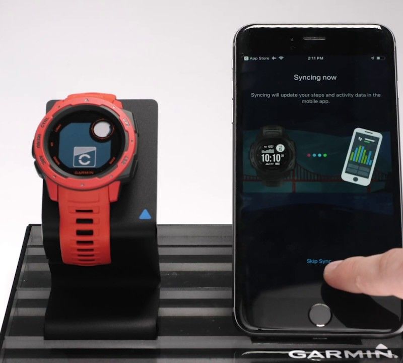 Garmin Instinct sportóra grafit 010-02064-00 8