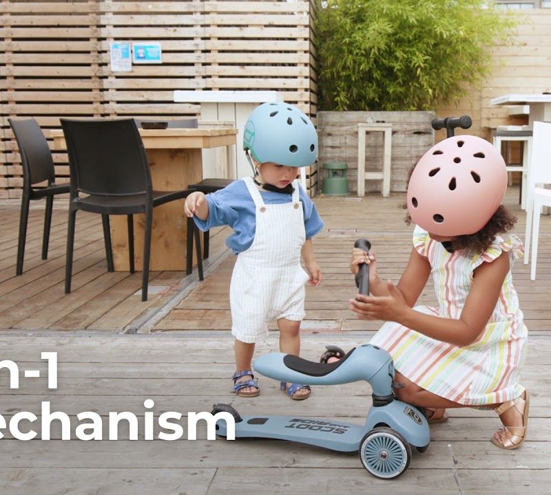 Scoot&Ride Highwaykick 1 robogó kék 95030010 19