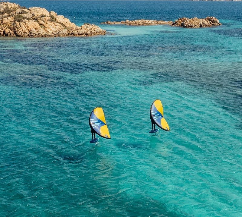 Wingfoil + hidrofoil deszka Unifiber Impulse 5'4 tengerészkék UF900180120 22