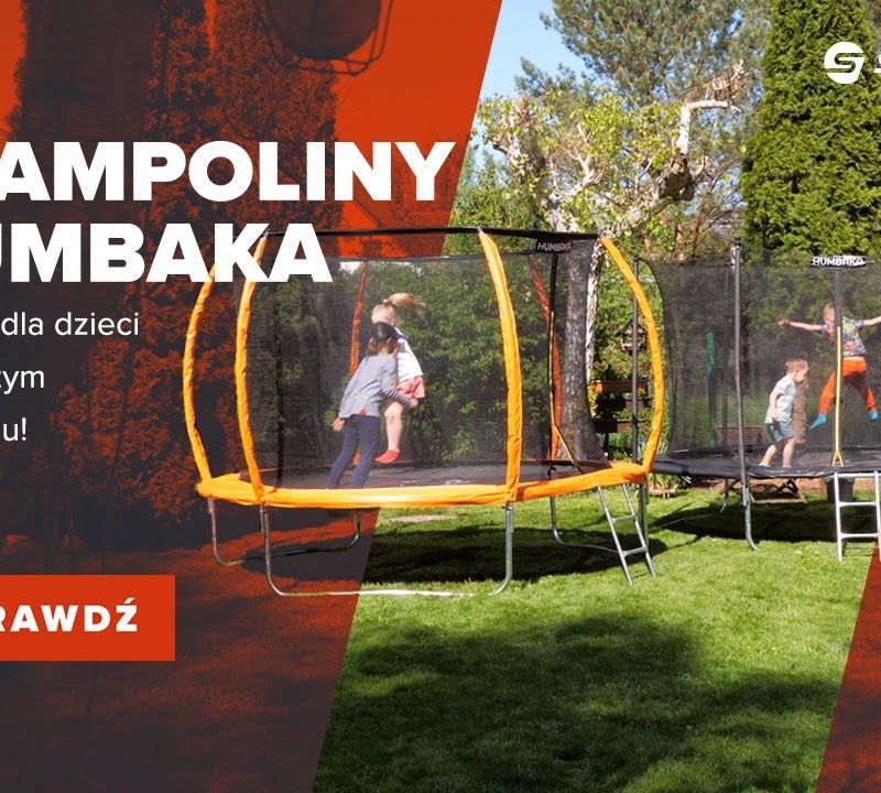 HUMBAKA Super 305 cm narancssárga Super-10' trambulin 19