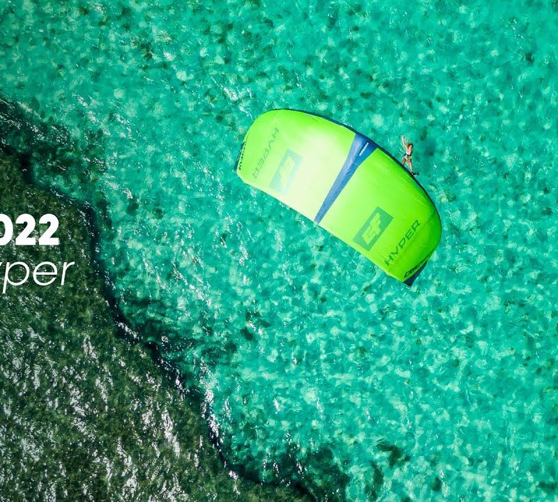 Kite szörfözés CrazyFly Hyper zöld T001-0118 11
