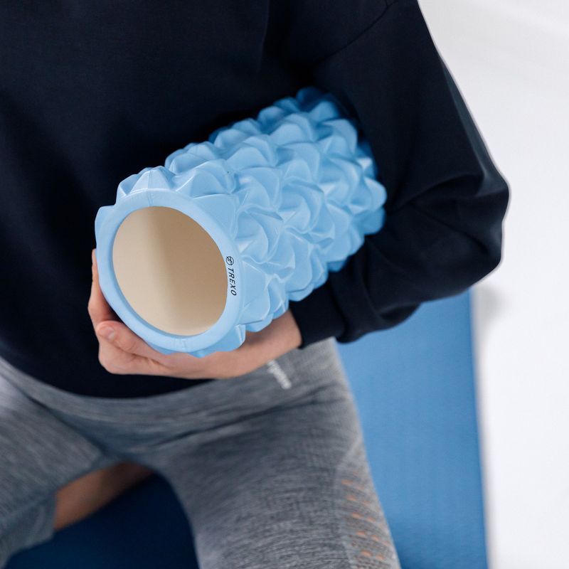 XTREXO EVA PVC masszázshenger kék MR-EV01N 4