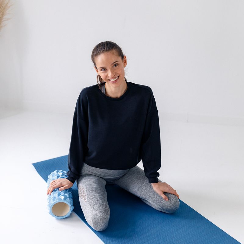 XTREXO EVA PVC masszázshenger kék MR-EV01N 9