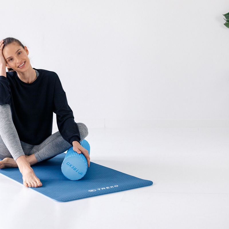 XTREXO EVA masszázshenger kék MR-EV02N 11