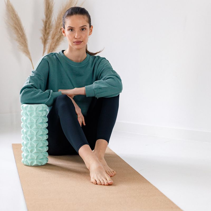 XTREXO EVA PVC masszázs henger zöld MR-EV01Z 9