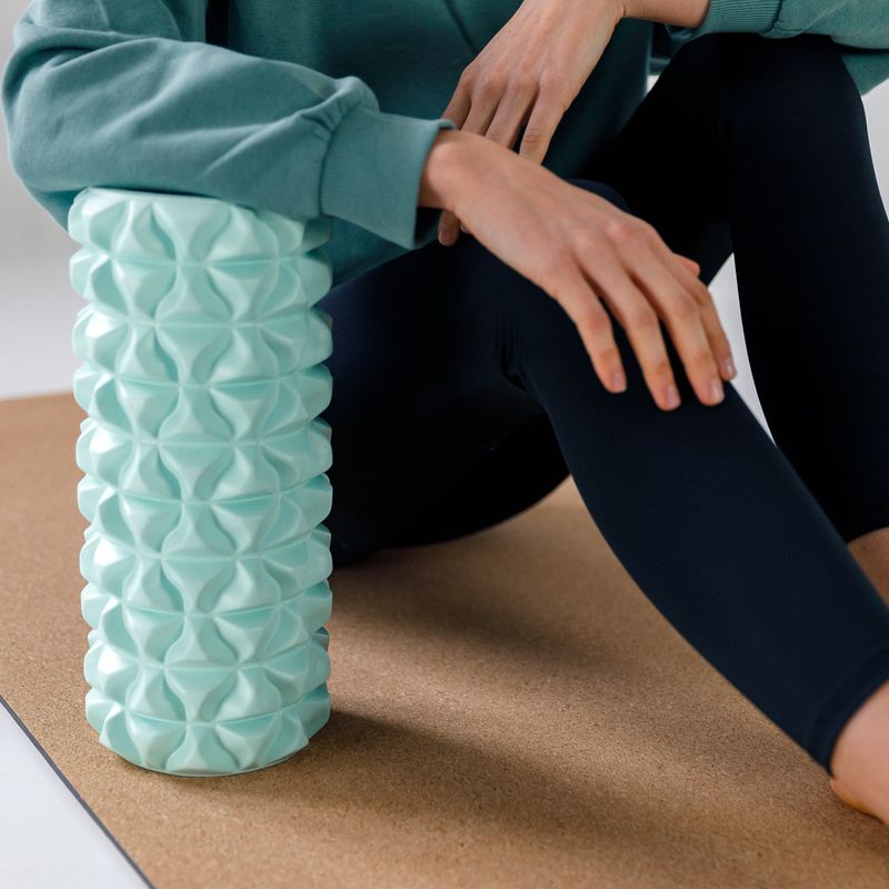 XTREXO EVA PVC masszázs henger fekete MR-EV01C 6