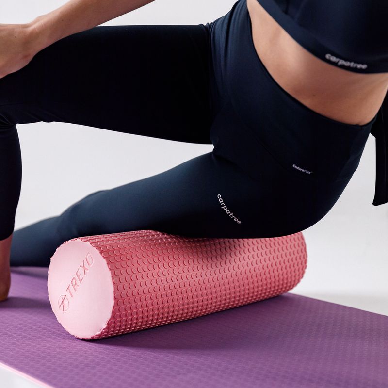 XTREXO EVA masszázs henger rózsaszín MR-EV03C 9