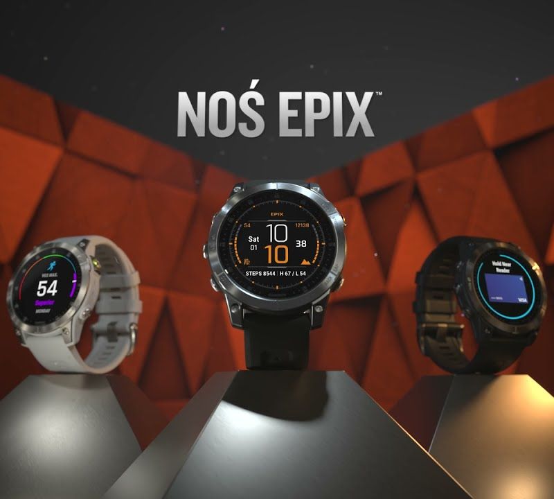 Garmin Epix 2 Sapphire HRM Elevate Ox sportóra fekete 010-02582-11 8