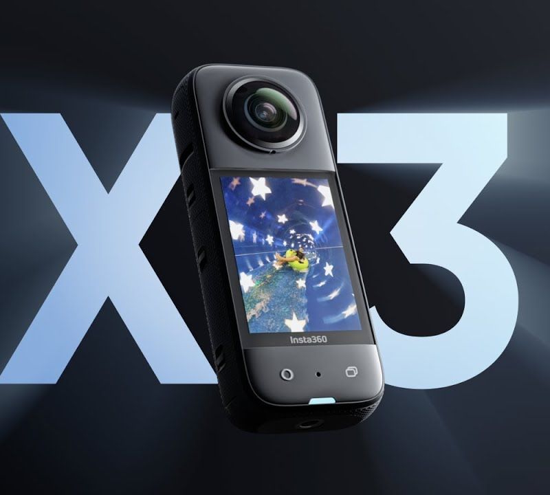 Insta360 X3 kamera fekete CINSAAQ/B 11