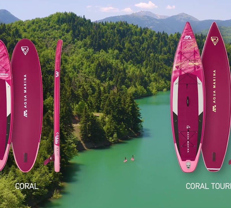 SUP Aqua Marina Coral Touring - Touring iSUP, 3.5m/15cm rózsaszín BT-22CTP 18