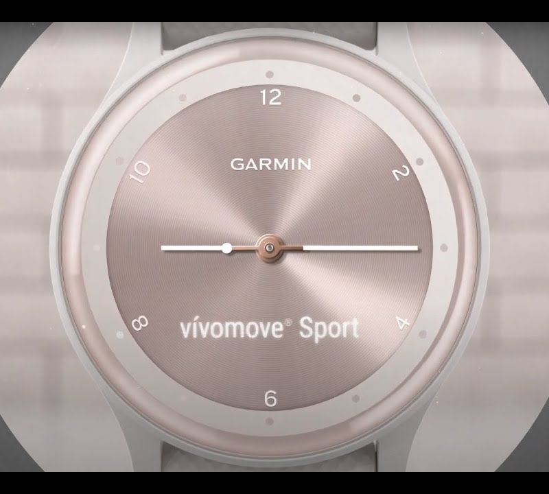Garmin Vivomove Sport óra 8
