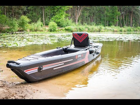 Hibrid kajak/SUP/Bodyboard 1 személyes Pure4Fun TRI Purpose fekete P4F160020 6