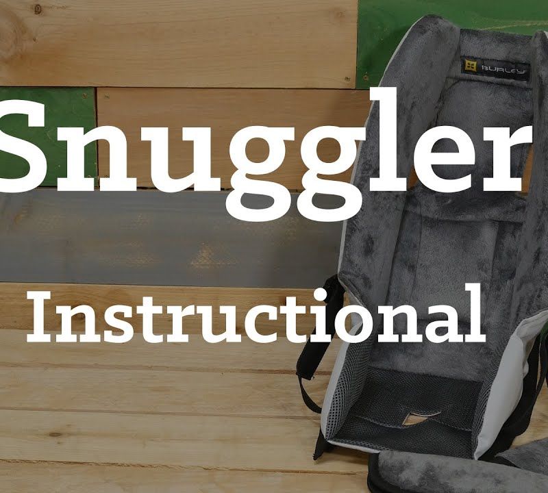 Burley Baby Snuggler utánfutó ülés szürke BU-960158 4
