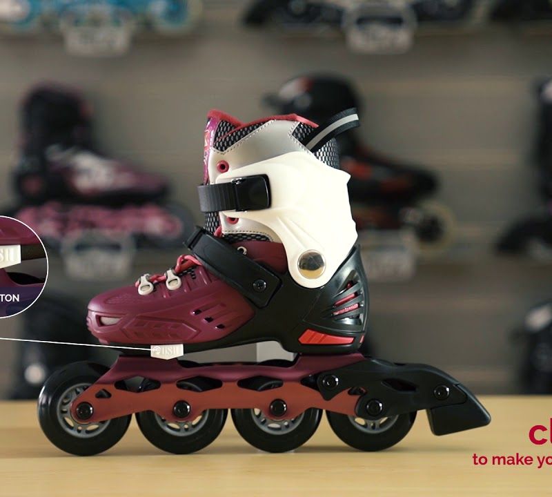 Gyermek görkorcsolya FILA J One black/red 14