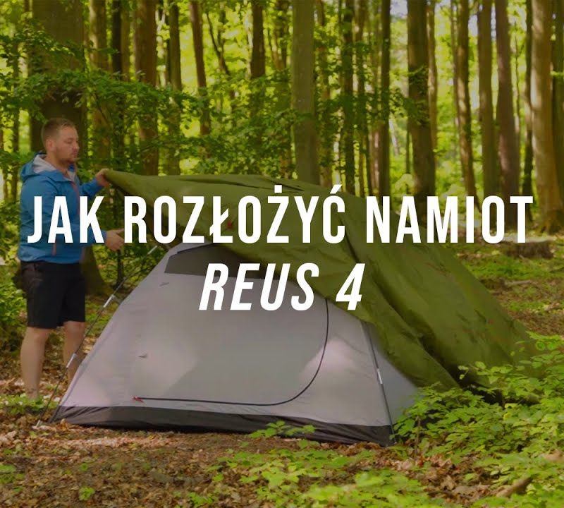 Alpinus Reus 4 4 személyes túrasátor zöld 13