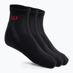 Wilson Quarter férfi tenisz zokni 3 pár fekete WRA803102