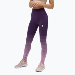 Női leggings Gym Glamour lila ombre lila 282
