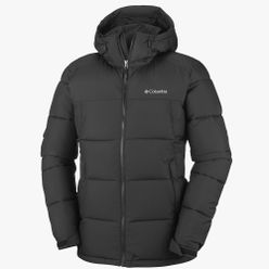 Columbia Pike Lake kapucnis férfi pehelypaplan kabát fekete 1738032
