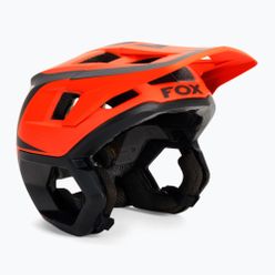 FOX kerékpáros sisak Dropframe Pro Dvide narancssárga-fekete 29396