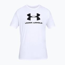 Under Armour Sportstyle Logo SS férfi edzőpóló fehér 1329590