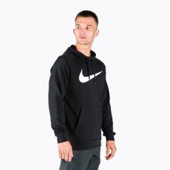 Férfi Nike Dri-FIT kapucnis pulóver fekete CZ2425