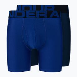 Under Armour Tech 6 in 2 Pack férfi boxeralsó kék UAR-1363619400