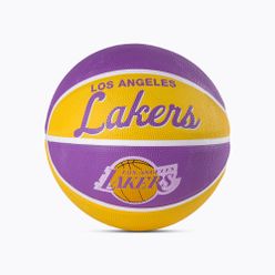 Mini kosárlabda Wilson NBA csapat Retro Mini Los Angeles Lakers lila WTB3200XBLAL
