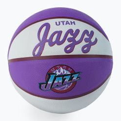 Mini kosárlabda Wilson NBA csapat Retro Mini Utah Jazz lila WTB3200XBUTA