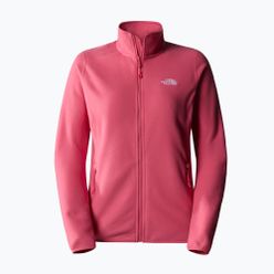 Női fleece pulóver The North Face 100 Glacier FZ rózsaszín NF0A5IHON0T1