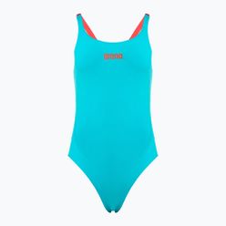 Női egyrészes fürdőruha arena Team Swim Tech Solid kék 004763/840