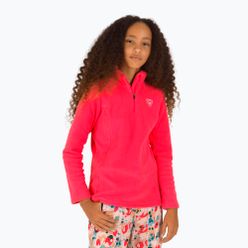 Rossignol gyermek fleece pulóver 1/2 Zip Fleece rózsaszín RLIYL06