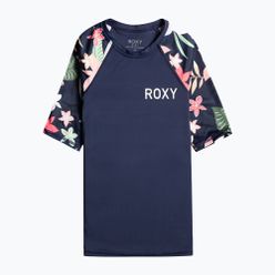 Gyermek úszó póló ROXY Printed Sleeves 2021 mood indigo alma swim
