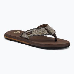 Férfi flip flopok Quiksilver Monkey Abyss brown
