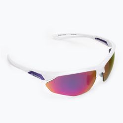 Kerékpáros szemüveg Alpina Defey HR white/purple/purple mirror