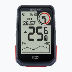 Sigma ROX 4.0 HR kerékpárszámláló fekete 1062